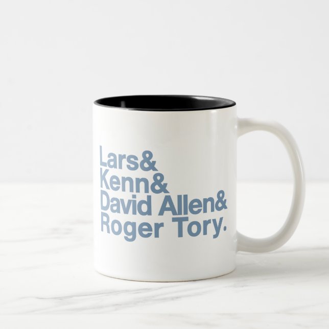 Birding Legends Two-Tone Coffee Mug (Right)