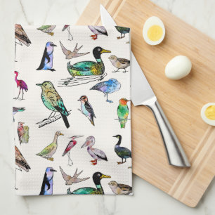 Birdlife Assortment Kitchen Towels