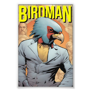 Birdman Comic Photo Print