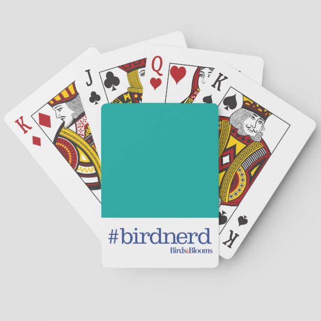 #birdnerd playing cards (Back)