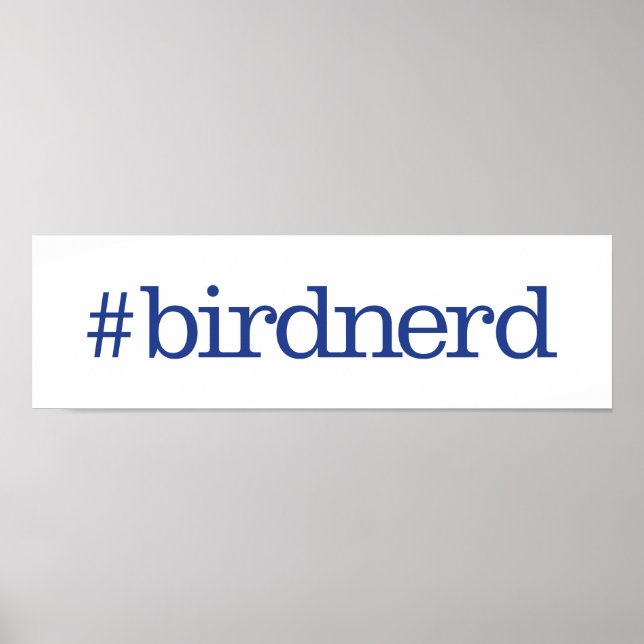 #birdnerd poster (Front)