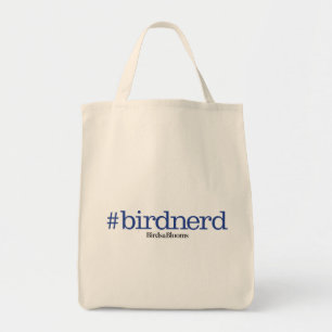 #birdnerd tote bag