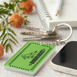 Birdologist Fun Bird Birdwatching Ornithology Key Ring
