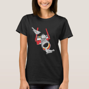 Birdology A Bird On A Vintage Camera For Bird Phot T-Shirt