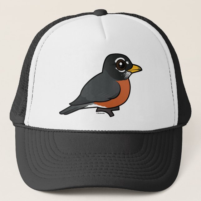 Birdorable American Robin Trucker Hat (Front)