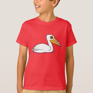 BIrdorable American White Pelican T-Shirt