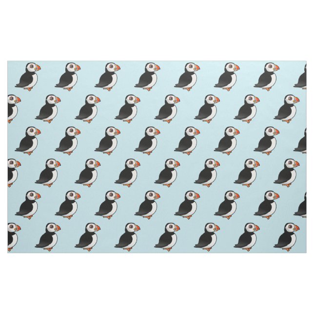 Birdorable Atlantic Puffin Fabric (Fat Quarter)