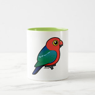 Birdorable Australian King-Parrot Two-Tone Coffee Mug