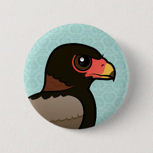 Birdorable Bateleur 6 Cm Round Badge