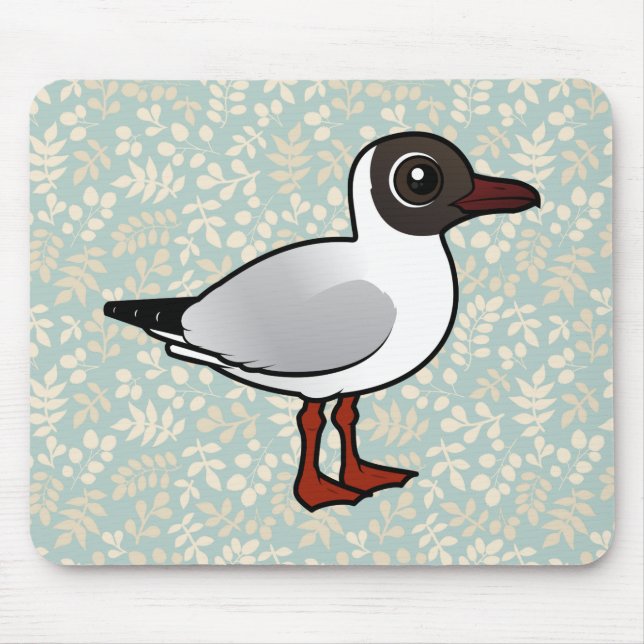 Birdorable Black-headed Gull Mouse Pad (Front)