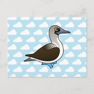 Birdorable Blue-footed Booby Postcard