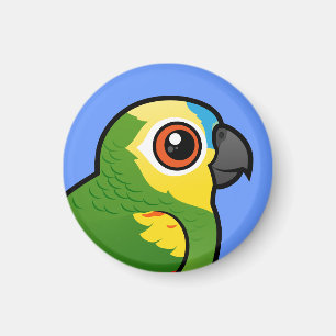 Birdorable Blue-fronted Parrot Magnet