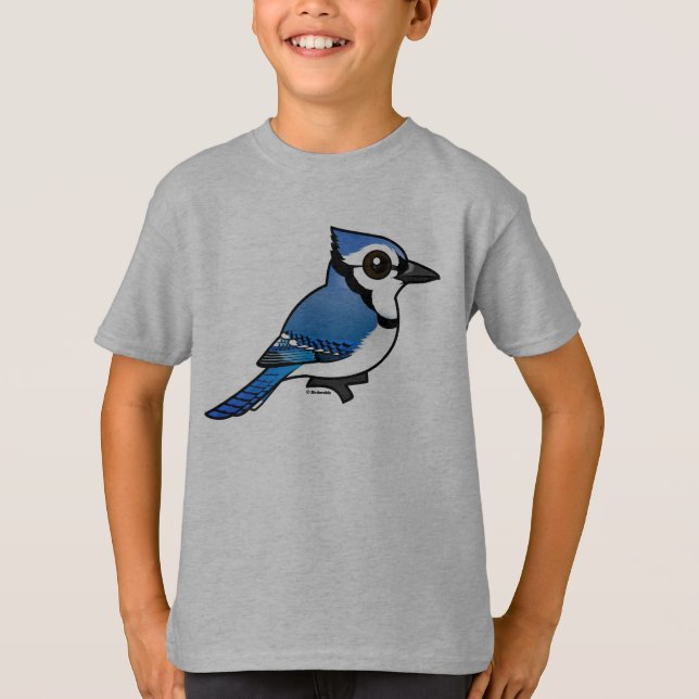 Birdorable Blue Jay T-Shirt (Front)