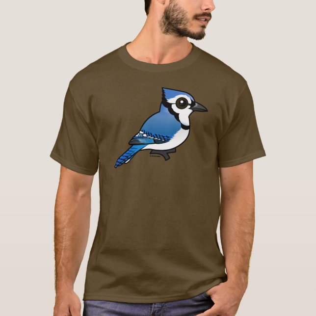 Birdorable Blue Jay T-Shirt (Front)