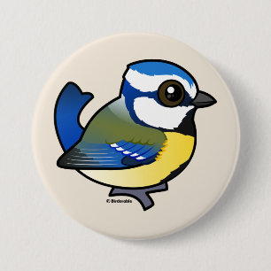 Birdorable Blue Tit 7.5 Cm Round Badge