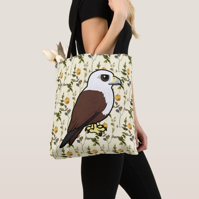 Birdorable Brahminy Kite Tote Bag (Close Up)
