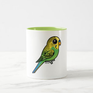 Birdorable Budgerigar Two-Tone Coffee Mug