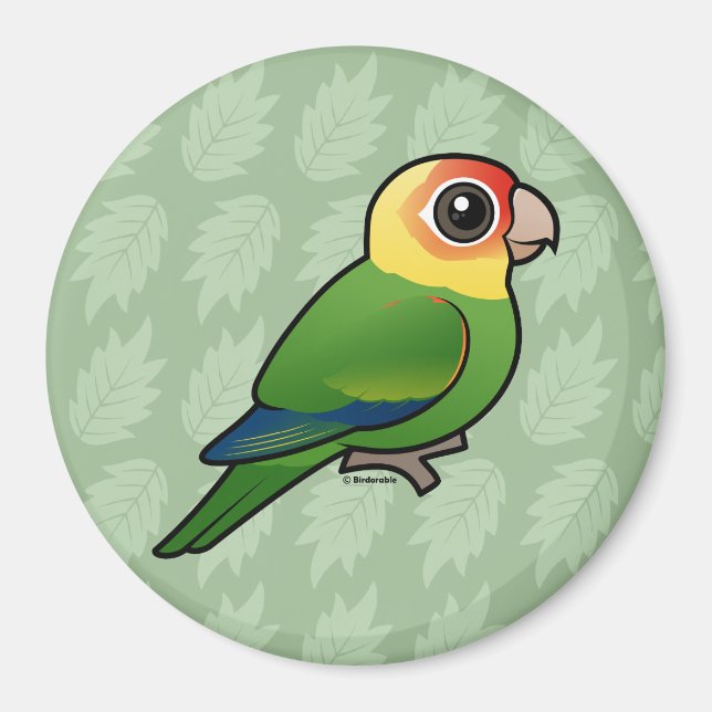 Birdorable Carolina Parakeet Magnet (Front)