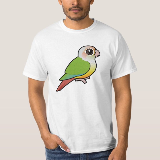 Birdorable Cinnamon Green-cheeked Conure T-Shirt (Front)