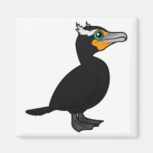 Birdorable Double-crested Cormorant Magnet