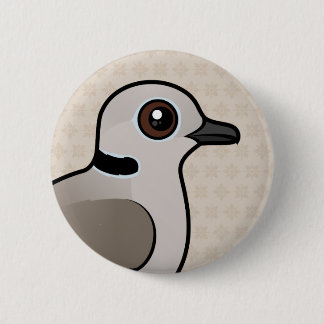 Birdorable Eurasian Collared Dove 6 Cm Round Badge