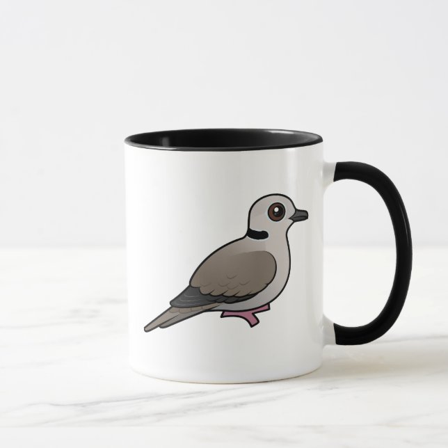 Birdorable Eurasian Collared Dove Mug (Right)
