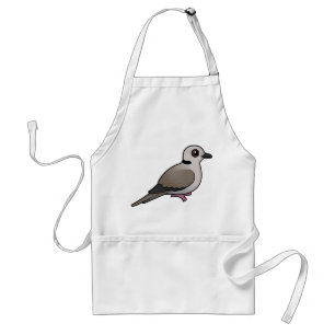 Birdorable Eurasian Collared Dove Standard Apron