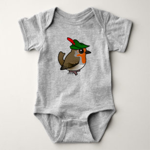 Birdorable European Robin Hood Baby Bodysuit