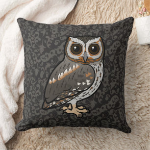 Birdorable Flammulated Owl Cushion