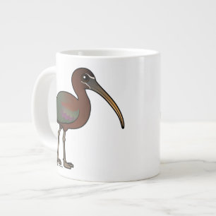 Birdorable Glossy Ibis Large Coffee Mug