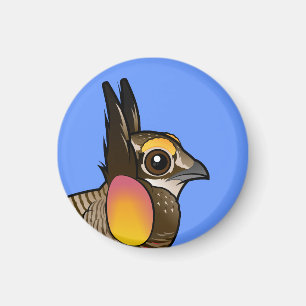 Birdorable Greater Prairie-Chicken Magnet