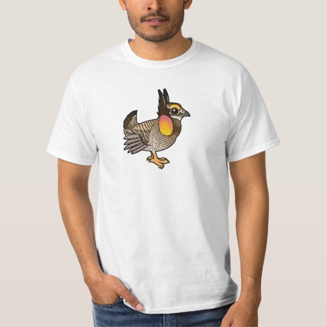 Birdorable Greater Prairie-Chicken T-Shirt (Front)