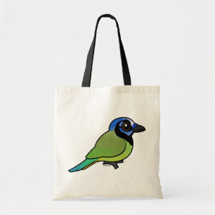 Birdorable Green Jay Tote Bag