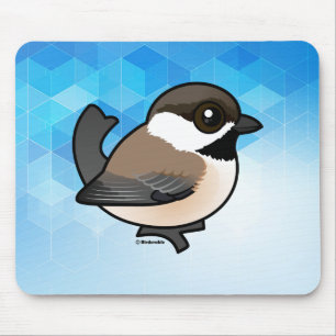 Birdorable Grey-headed Chickadee Mouse Pad