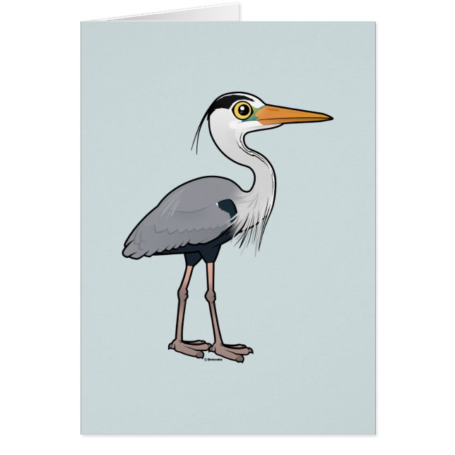 Birdorable Grey Heron (Front)
