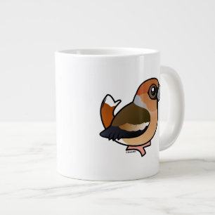 Birdorable Hawfinch Large Coffee Mug