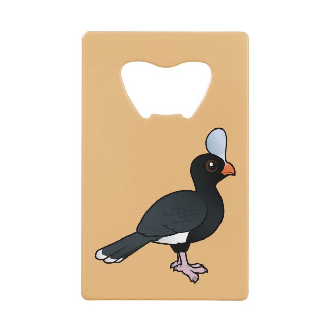 Birdorable Helmeted Curassow (Front)