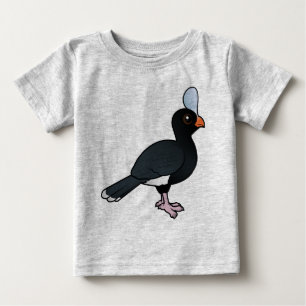 Birdorable Helmeted Curassow Baby T-Shirt