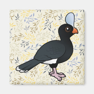 Birdorable Helmeted Curassow Magnet