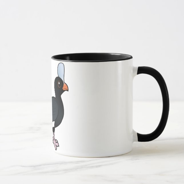 Birdorable Helmeted Curassow Mug (Right)