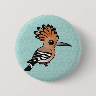 Birdorable Hoopoe 6 Cm Round Badge