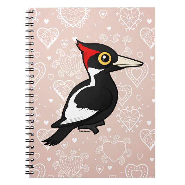 Birdorable Ivory-billed Woodpecker Notebook (Front)