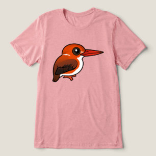 Birdorable Madagascar Pygmy Kingfisher Tri-Blend Shirt