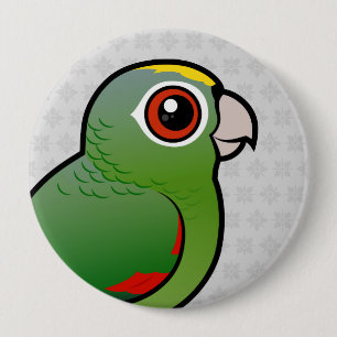 Birdorable Mealy Parrot 10 Cm Round Badge
