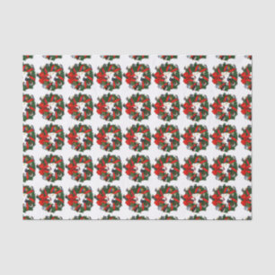 Birdorable NA Backyard Birds Christmas Wreath Tissue Paper