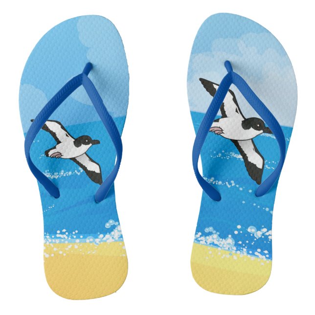 Birdorable Newell's Shearwater flight Thongs (Footbed)