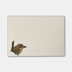 Birdorable Pacific Wren Post-it Notes