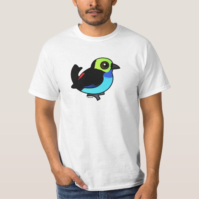 Birdorable Paradise Tanager T-Shirt (Front)