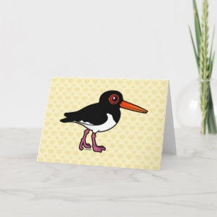 Birdorable Pied Oystercatcher Card