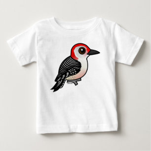Birdorable Red-bellied Woodpecker Baby T-Shirt